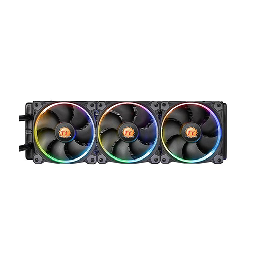 პროცესორის წყლის გაგრილება - Thermaltake Riing 360 mm ARGB Black