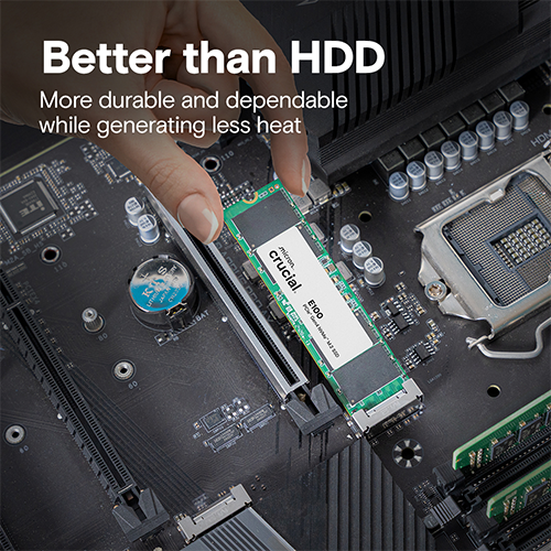 M2 SSD Crucial E100 1 TB PCIe 4.0
