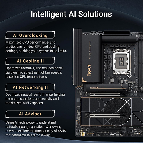 დედაბარათი - Asus ProArt Z890 Creator Wi-Fi DDR5