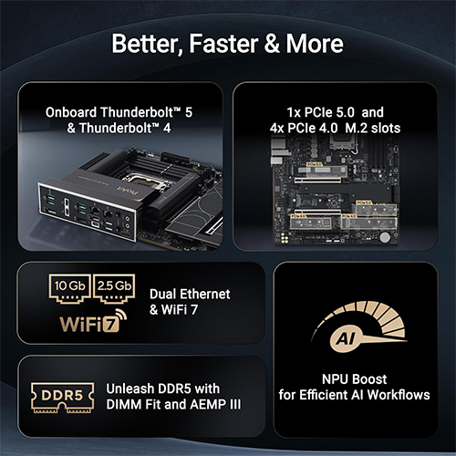 დედაბარათი - Asus ProArt Z890 Creator Wi-Fi DDR5
