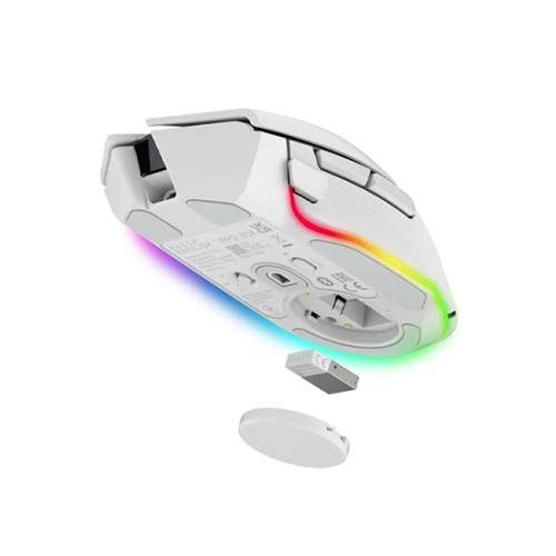 უკაბელო ტენვადი Bluetooth მაუსი - Razer Basilisk V3 Pro 35K RGB Black Rechargeable WL BT