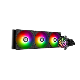 პროცესორის წყლის გაგრილება - Thermal Right Aqua Elite V6 360 mm ARGB Black