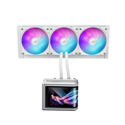 პროცესორის წყლის გაგრილება - Asus Rog Strix Ryuo IV SLC 360 mm ARGB White