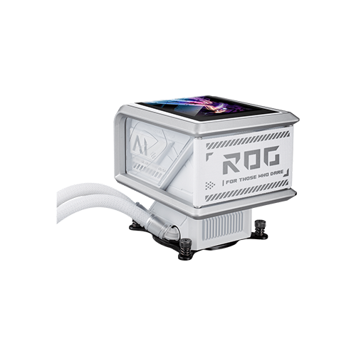 პროცესორის წყლის გაგრილება - Asus Rog Strix Ryuo IV SLC 360 mm ARGB White