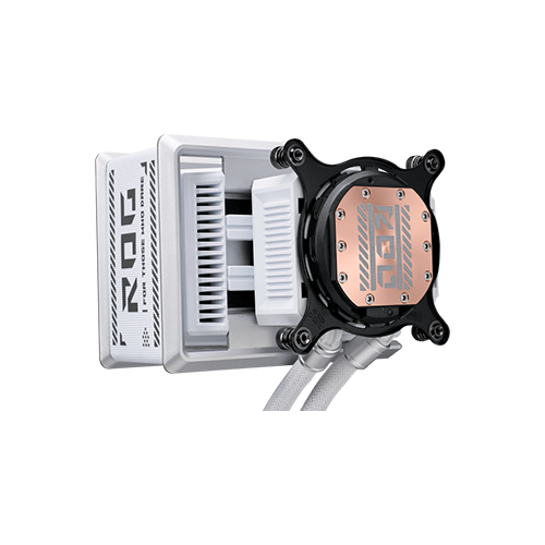 პროცესორის წყლის გაგრილება - Asus Rog Strix Ryuo IV SLC 360 mm ARGB White