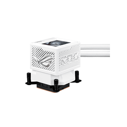 პროცესორის წყლის გაგრილება - Asus Rog Strix Ryujin III SLC 360 mm Extreme ARGB White