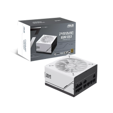 კვების ბლოკი - Asus Prime 850 Watt 80 Plus Gold Full Modular White