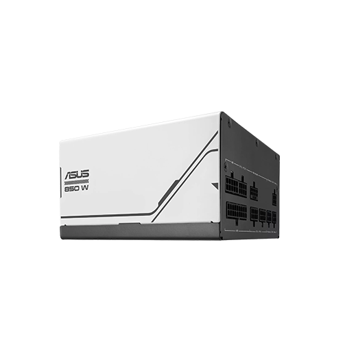 კვების ბლოკი - Asus Prime 850 Watt 80 Plus Gold Full Modular White