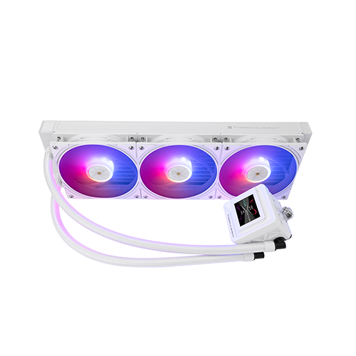 პროცესორის წყლის გაგრილება - Thermal Right Frozen Warframe Se 360 mm ARGB White