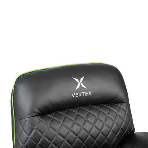 კომპიუტერის სკამი - Vertex Throne Black-Green PVC