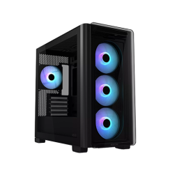 ქეისი - Asus A23 Plus Black - 4x120 Fan ARGB