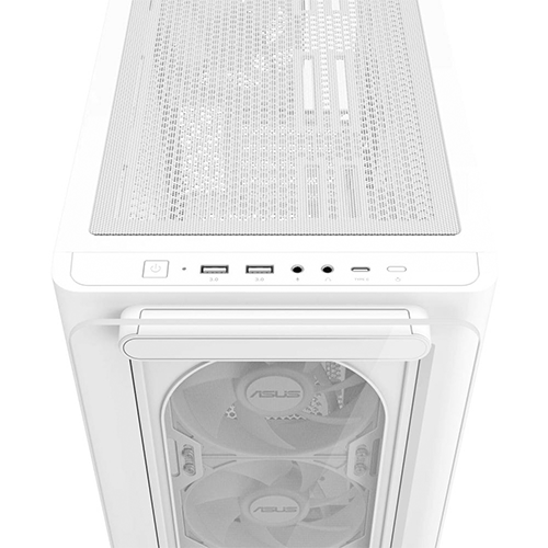 ქეისი - Asus A23 Plus White - 4x120 Fan ARGB