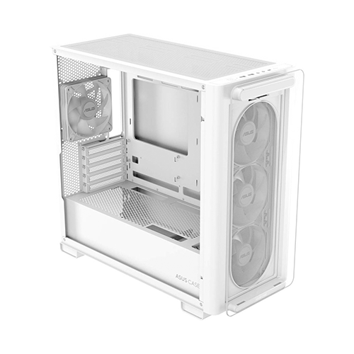 ქეისი - Asus A23 Plus White - 4x120 Fan ARGB