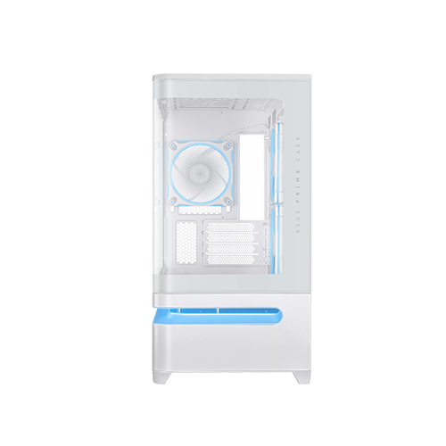 ქეისი - Asus Prime AP202 White - 3x120 Fan ARGB