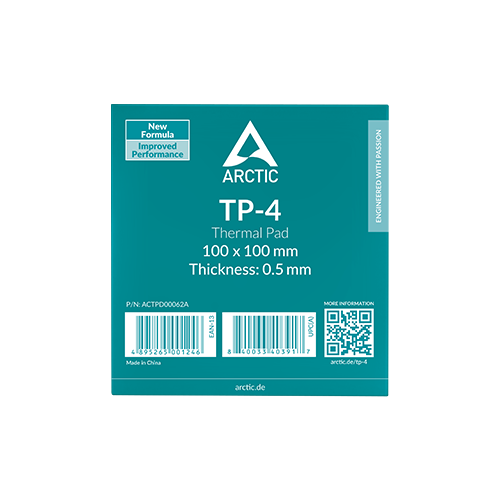 თერმო ბალიში - Arctic Thermal Pad TP-4 0.5 mm 100x100 mm