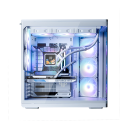 ქეისი - Zalman P60 White - 5x120 Fan ARGB