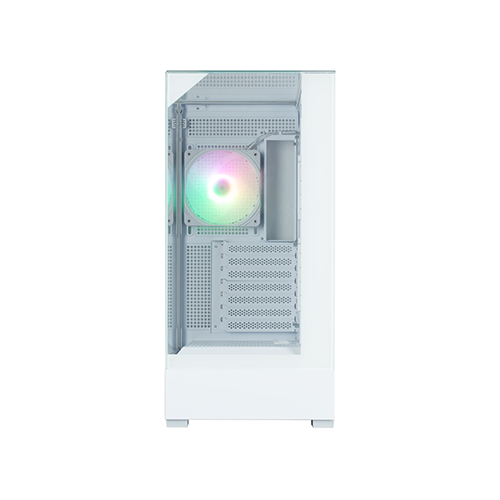 ქეისი - Zalman P40 Prism Plus White - 4x120 Fan ARGB