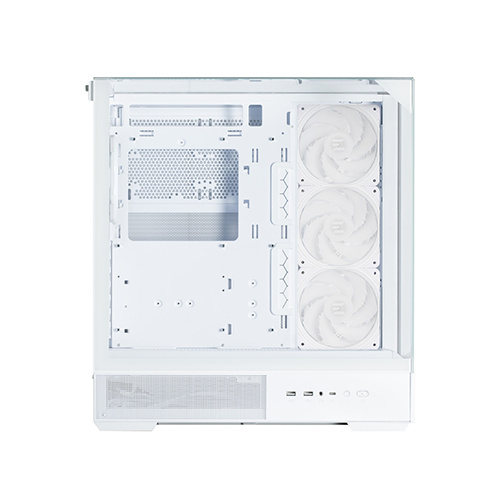 ქეისი - Zalman P40 Prism Plus White - 4x120 Fan ARGB