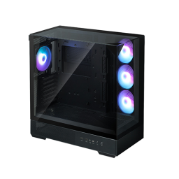 ქეისი - Zalman P40 Prism Plus Black - 4x120 Fan ARGB