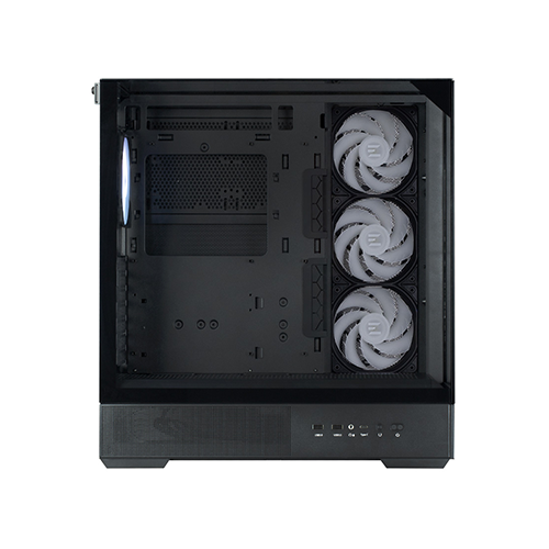 ქეისი - Zalman P40 Prism Plus Black - 4x120 Fan ARGB