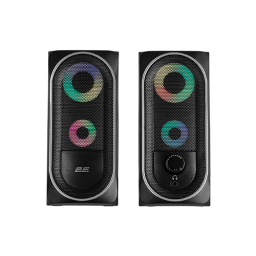 დინამიკი - 2E PCS234 RGB Black