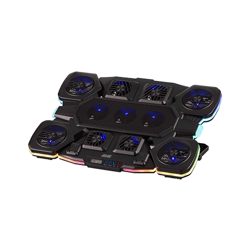 ნოუთბუქის გაგრილება - 2E Gaming Cooling Pad CPG-011 Black For 17.3