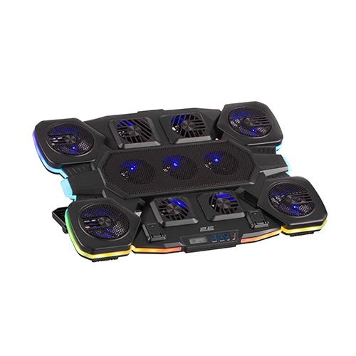 ნოუთბუქის გაგრილება - 2E Gaming Cooling Pad CPG-011 Black For 17.3