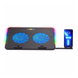 ნოუთბუქის გაგრილება - 2E Gaming Cooling Pad CPG-001 V2 Black For 15.6