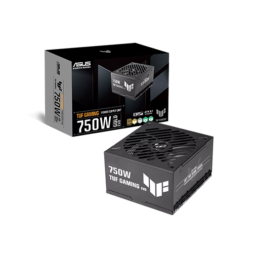 კვების ბლოკი - Asus Tuf Gaming Evo 750 Watt 80 Plus Gold Full Modular