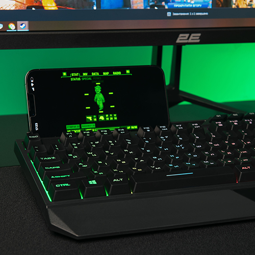 კლავიატურა - 2E Gaming KG315 RGB Black UA