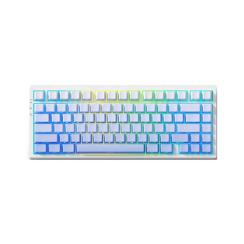 Wireless Rechargeable Mechanical Keyboard - Mchose G75 Pro Glacier Gradient Rechargable WL BT