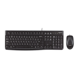 კომბო - კლავიატურა + მაუსი - Logitech MK120 Black EN