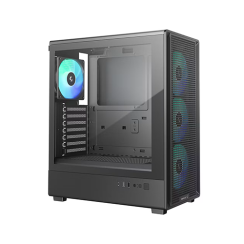 Case - Deep Cool CC550 4F Black - 4x120 Fan ARGB