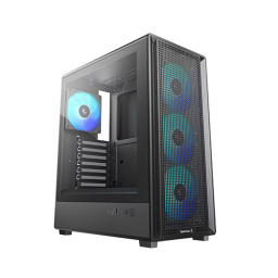 ქეისი - Deep Cool CC550 4F Black - 4x120 Fan ARGB
