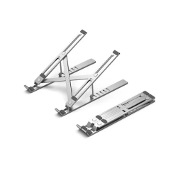 ნოუთბუქის სადგამი - Vention KDMI0 Foldable Aluminum Silver Up To 17 Inch