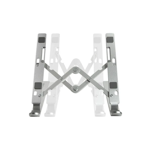 Laptop Stand - LogiLink AA0134 Foldable Aluminum Silver Up To 16 Inch