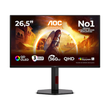 მონიტორი - Aoc Q27G4SDR - 26.5 Inch / 2K / OLED / 360 Hz / 0.03 Ms