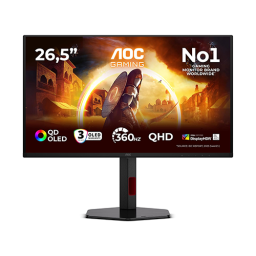 მონიტორი - Aoc Q27G4SDR - 26.5 Inch / 2K / OLED / 360 Hz / 0.03 Ms