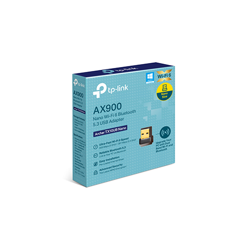 USB Wi-Fi Receiver + Bluetooth 5.2 - TP-Link Archer TX10UB Nano