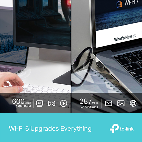 USB Wi-Fi Receiver + Bluetooth 5.2 - TP-Link Archer TX10UB Nano