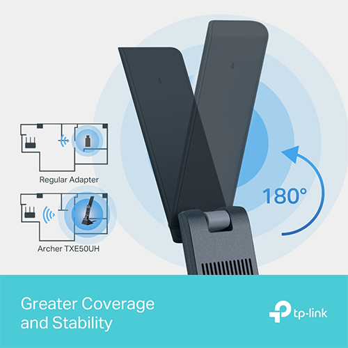 USB Wi-Fi მიმღები - TP-Link Archer TXE50UH