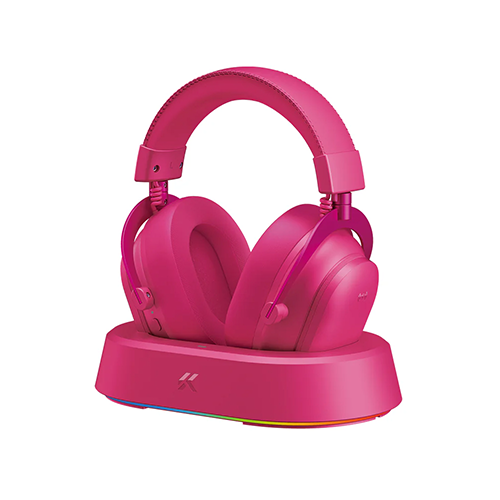 უკაბელო Bluetooth ყურსასმენი - Mchose V9 Turbo Berry Red WL BT