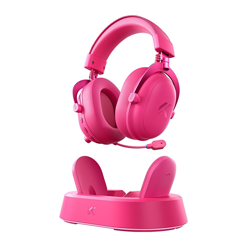 უკაბელო Bluetooth ყურსასმენი - Mchose V9 Turbo Berry Red WL BT