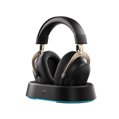 Wireless Bluetooth Headset - Mchose V9 Turbo Black Gold WL BT