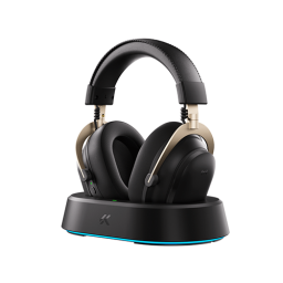 უკაბელო Bluetooth ყურსასმენი - Mchose V9 Turbo Black Gold WL BT