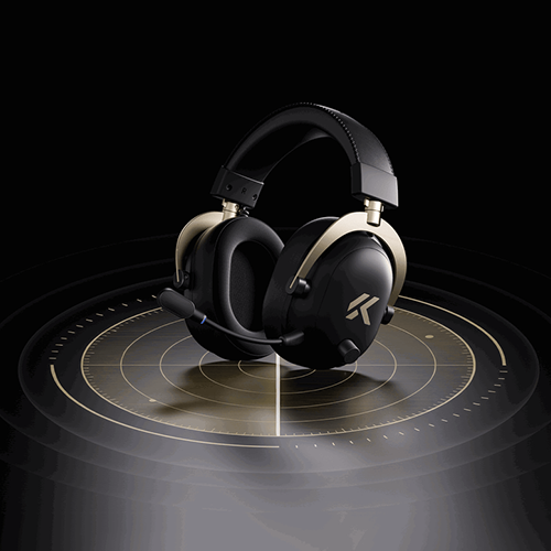 უკაბელო Bluetooth ყურსასმენი - Mchose V9 Turbo Black Gold WL BT