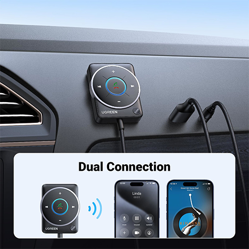 მანქანის Bluetooth მიმღები - Ugreen CM723 5.4