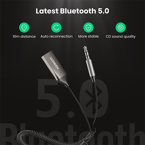 მანქანის Bluetooth მიმღები - Ugreen CM309 5.0