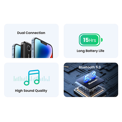 მანქანის Bluetooth მიმღები - Ugreen CM596 5.3