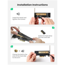 PCI M2 Adapter - Ugreen CM302 3.0